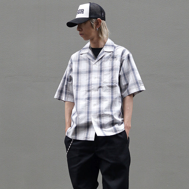 MSGR シャツ / HOOD CHRONICLES OPEN CHECK SHIRTS