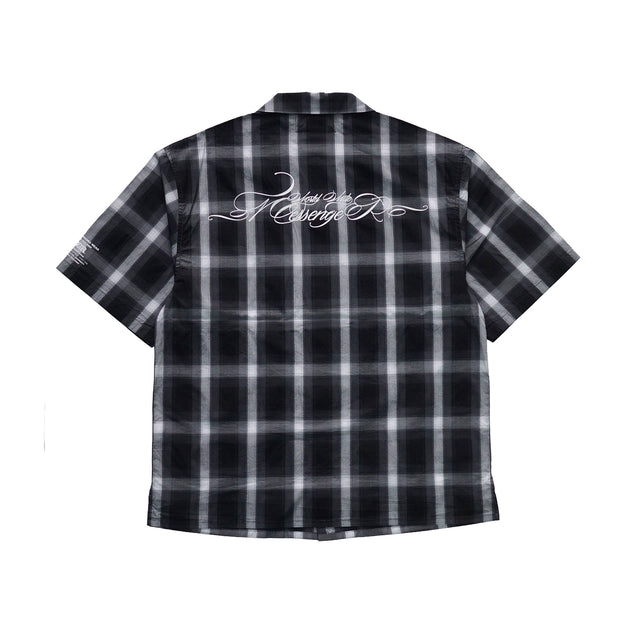 MSGR シャツ / FONTAINE DE DIAMANTE OPEN CHECK SHIRTS