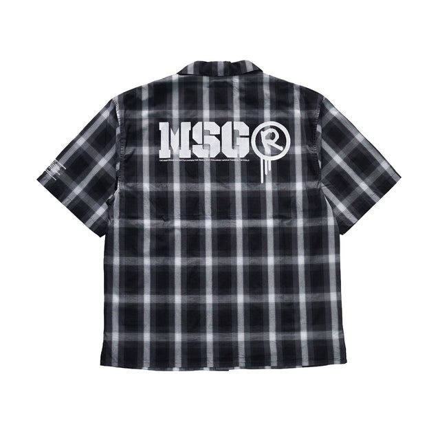 MSGR シャツ / STENCIL LOGO OPEN CHECK SHIRTS
