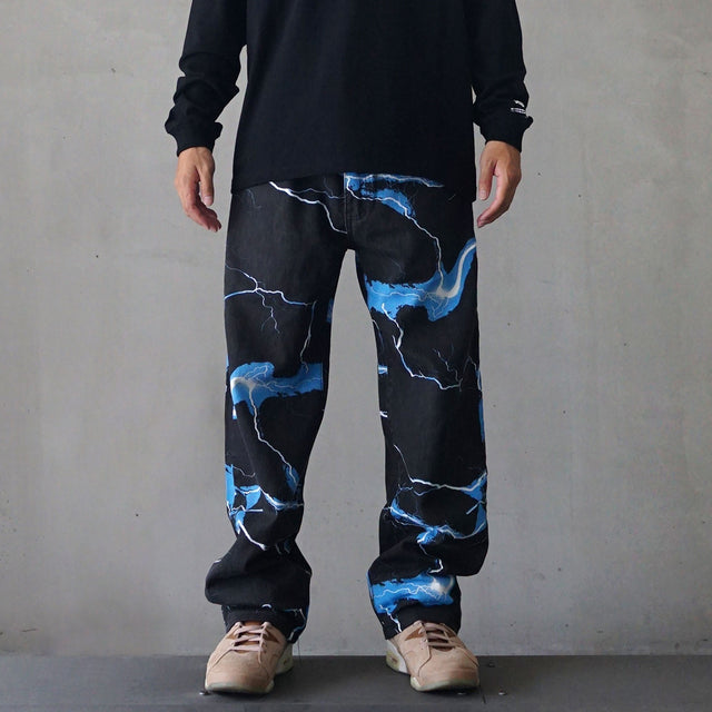 MSGR パンツ / THUNDER BLACK DENIM PANTS
