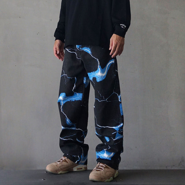 MSGR パンツ / THUNDER BLACK DENIM PANTS