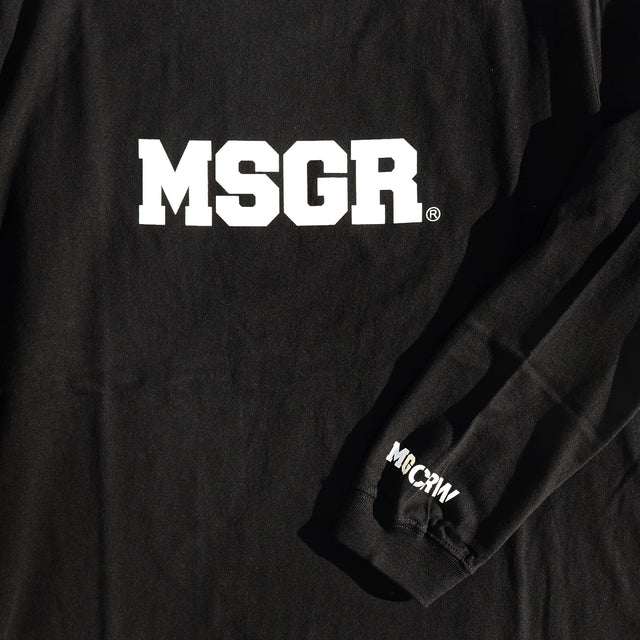 MSGR ロンT / BLOCK LOGO LT