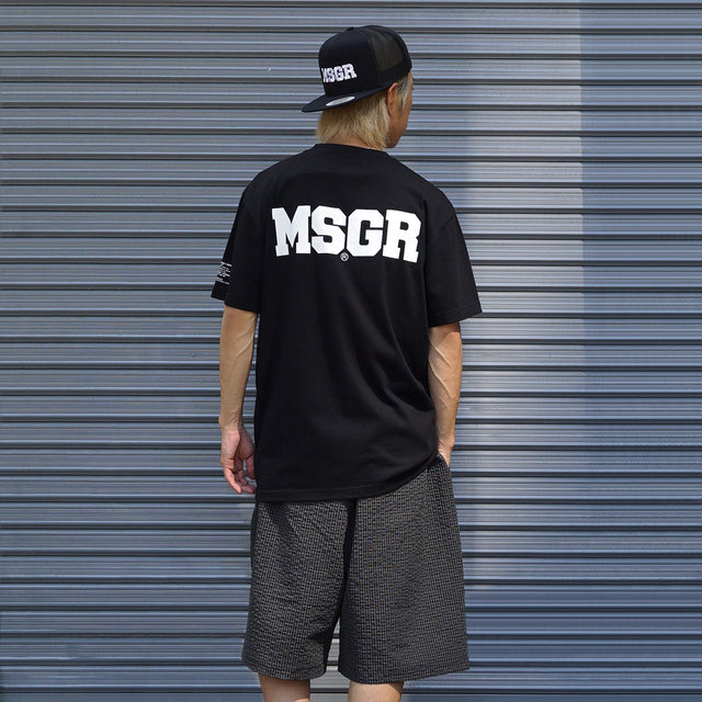 MSGR Tシャツ / MINI LABEL TEE WITH TOTE BAG