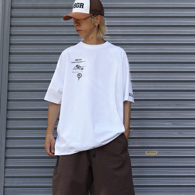 MSGR Tシャツ / GLOBAL WARNING-B DRAWCORD 6.5oz TEE