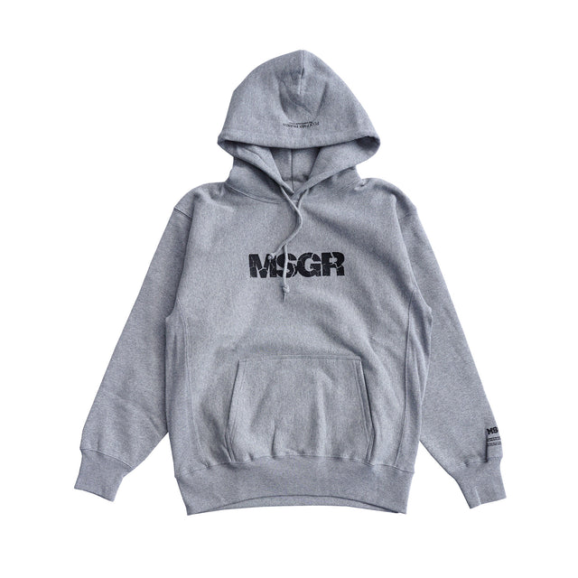 MSGR パーカー / CRACK LOGO 12oz PULL HOOD