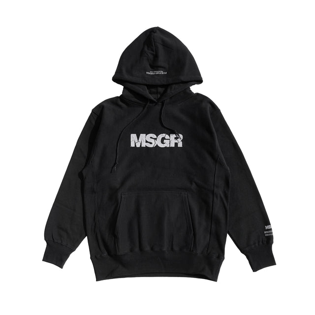 MSGR パーカー / CRACK LOGO 12oz PULL HOOD