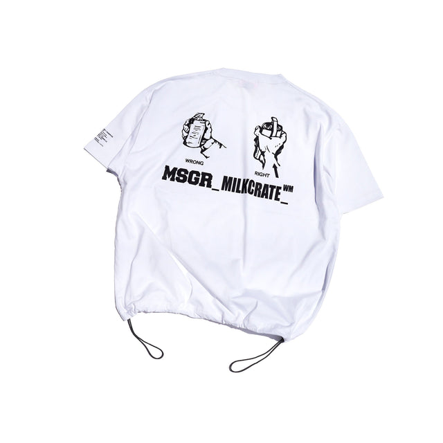 MSGR Tシャツ / 200MILKCRATE DRAWCORD 6.5oz TEE