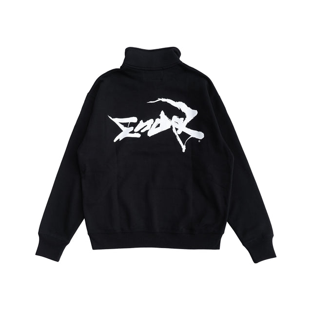 MSGR スウェット / CALLIGRAPHY MSGR LOOSE FIT HALF ZIP SWEAT