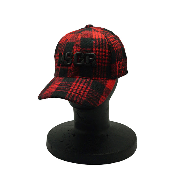 MSGR キャップ / MELTON CHECK CAP