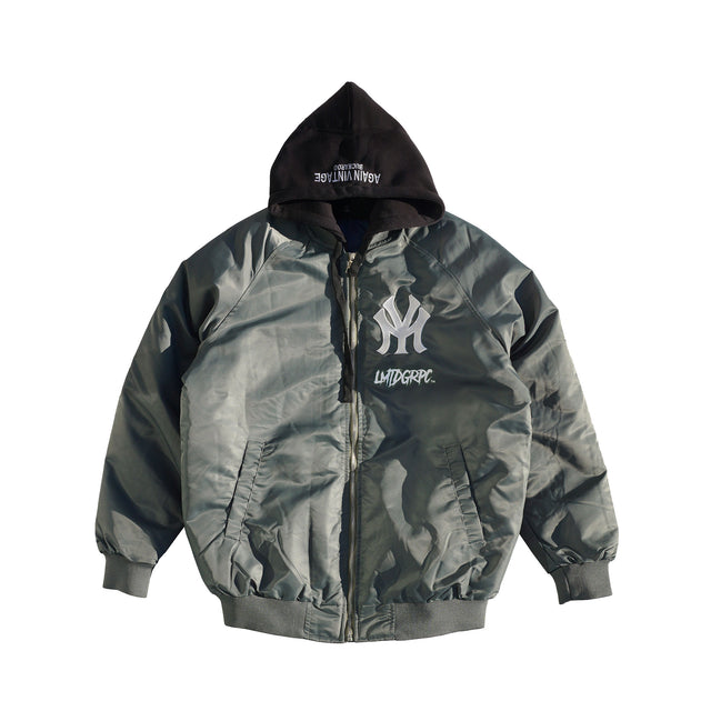 LMTDGRPC ジャケット / BOMBER JACKET WITH HOOD