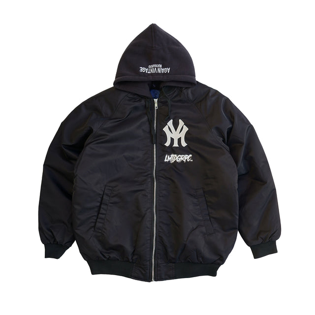 LMTDGRPC ジャケット / BOMBER JACKET WITH HOOD