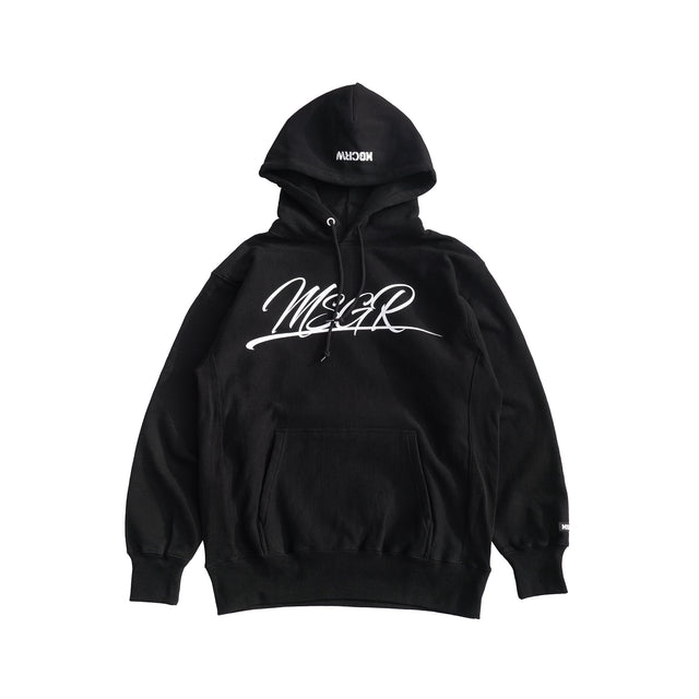 MSGR パーカー / BLACKSWORD 12oz PULL HOOD
