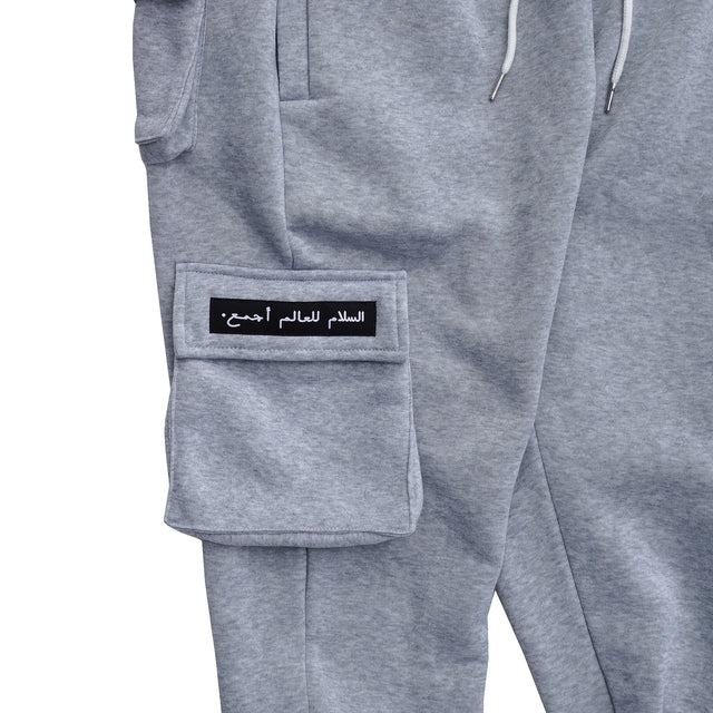 MSGR パンツ / FLEECE CARGO PANTS