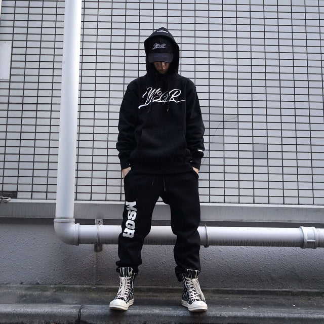 MSGR パーカー / BLACKSWORD 12oz PULL HOOD