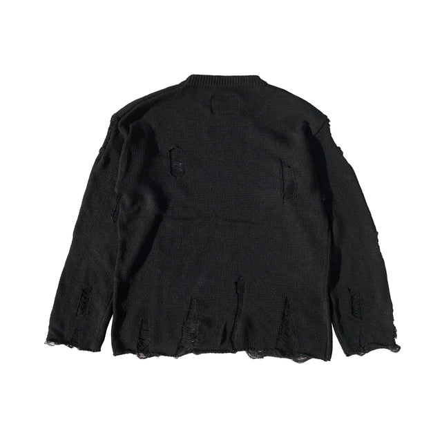 MSGR ニット / DAMAGE CREW KNIT