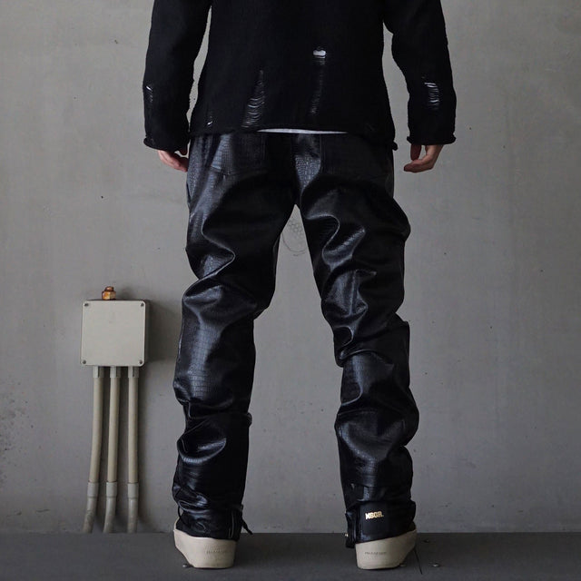 MSGR パンツ / PU LEATHER PANTS