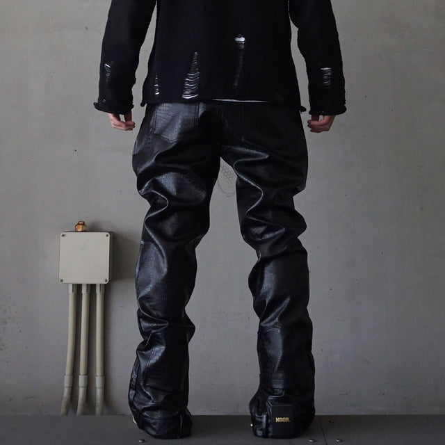 MSGR パンツ / PU LEATHER PANTS