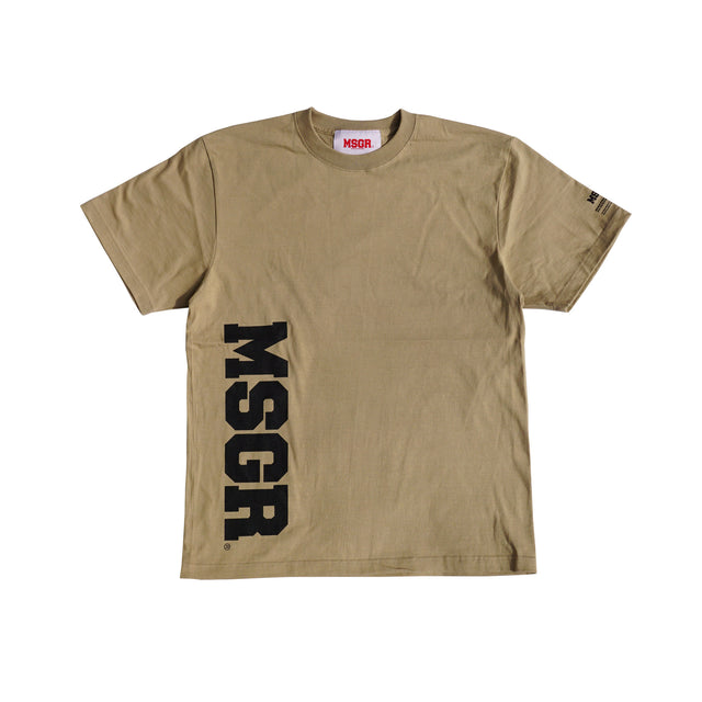 MSGR TEEシャツ / VIRTICAL LOGO TEE