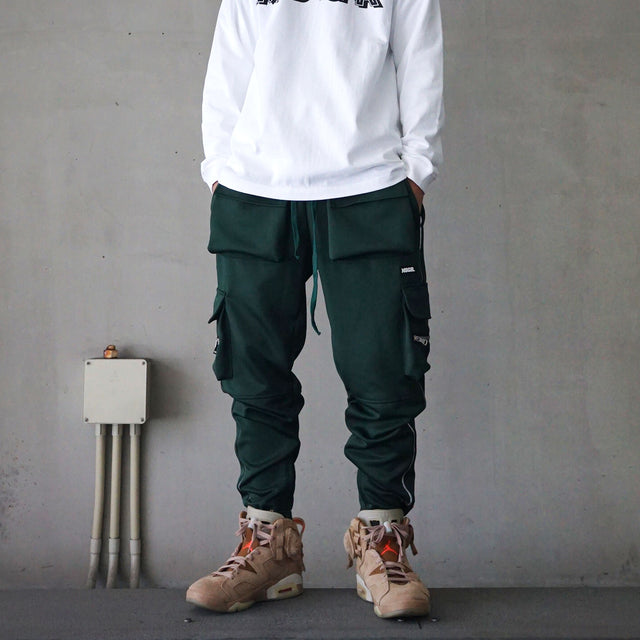 MSGR パンツ / Refrector Piping Cargo Pants