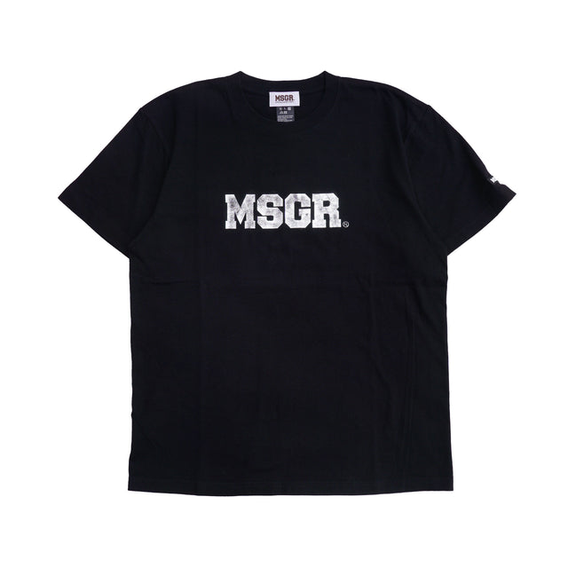 MSGR Tシャツ / SILVER WASHER FOIL LOGO TEE