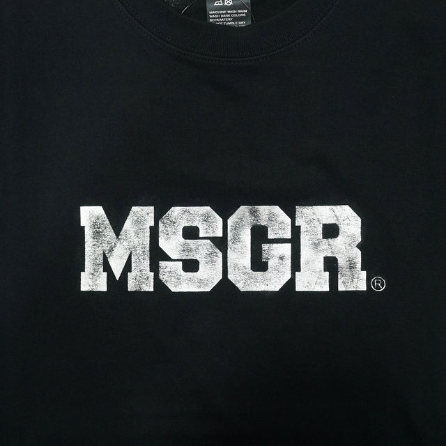MSGR Tシャツ / SILVER WASHER FOIL LOGO TEE