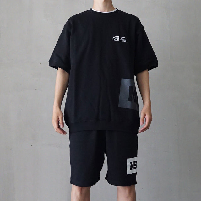 MSGR パンツ / MSGR BOX PILE SWEAT SHORTS