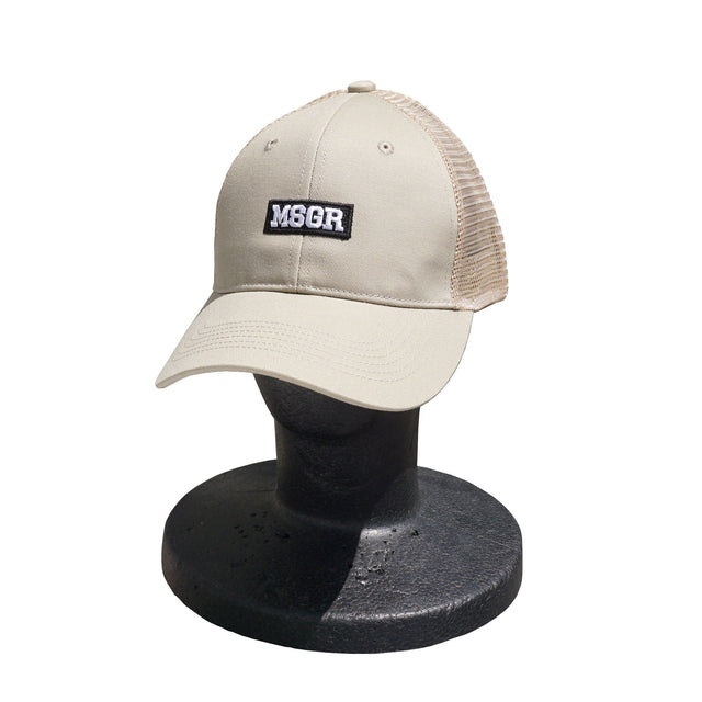 MSGR キャップ / BOXIE EMB TWILL MESH CAP