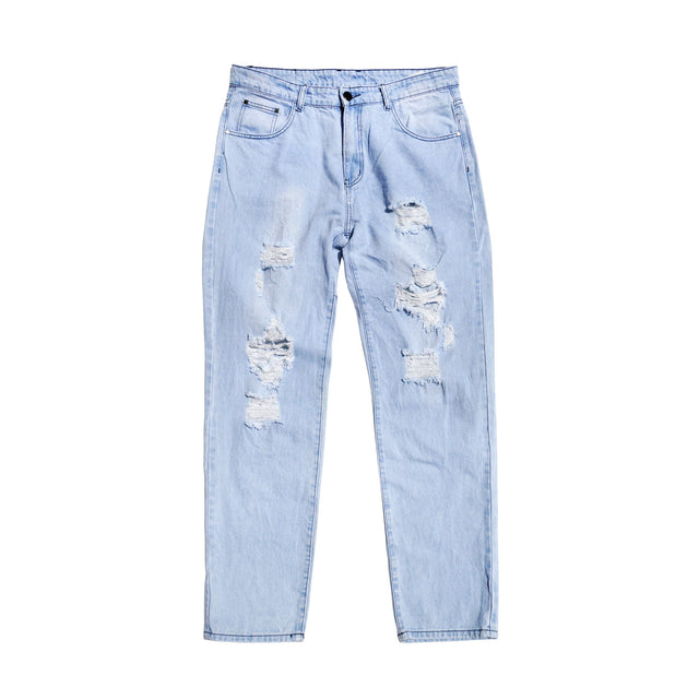 MSGR パンツ / DAMAGE DENIM PANTS