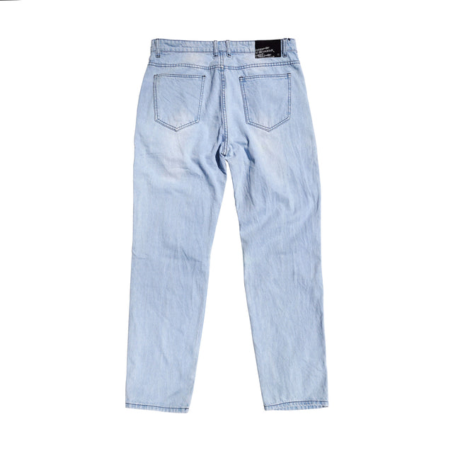 MSGR パンツ / DAMAGE DENIM PANTS