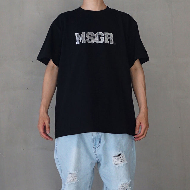 MSGR Tシャツ / SILVER WASHER FOIL LOGO TEE