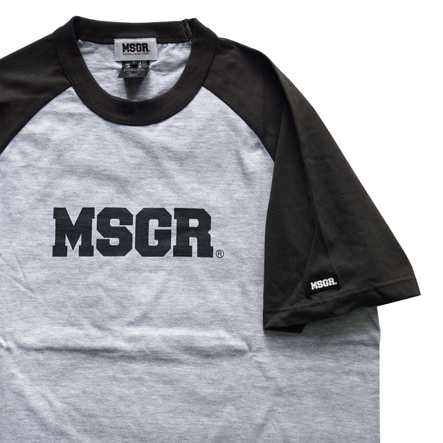 MSGR Tシャツ / MSGR 20 BLOCK LOGO RAGLAN TEE