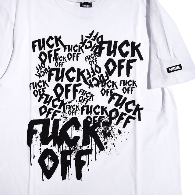 MSGR Tシャツ / FUCK OFF LOGO TEE