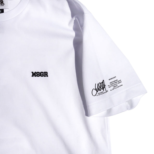 MSGR Tシャツ / MSGR 4EMB ROYAL TEE