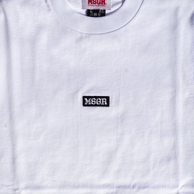 MSGR Tシャツ / ARCH MESSAGE EMB TEE
