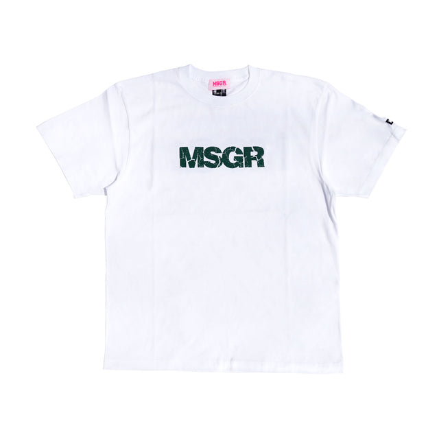 MSGR Tシャツ / CRACK LOGO TEE