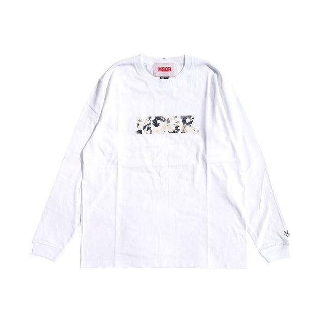 MSGR ロンT / MARBLE LOGO LT