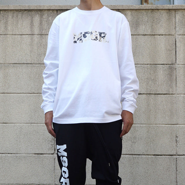 MSGR ロンT / MARBLE LOGO LT