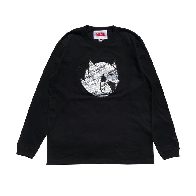 MSGR ロンT / GHOST LOGO EMB LT