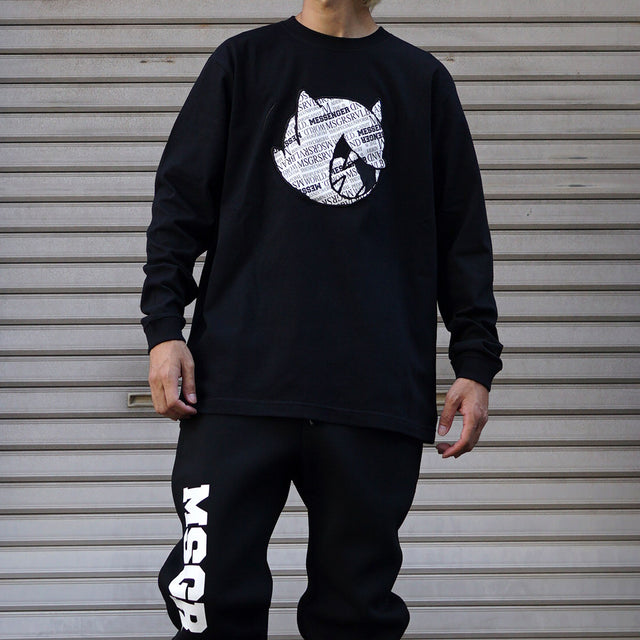 MSGR ロンT / GHOST LOGO EMB LT