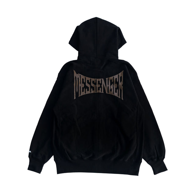 MSGR ジップパーカー / CROSS CONCAVE 12oz ZIP HOOD