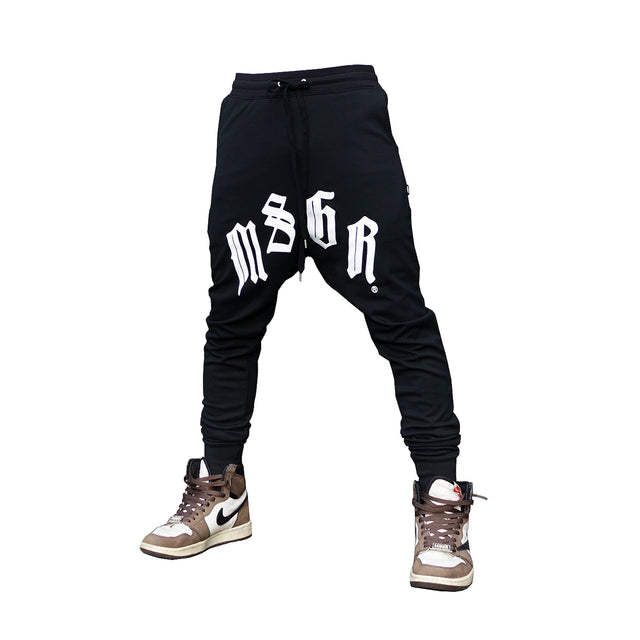 MSGR ジョガーパンツ / OLD ENGLISH ARCH STYLISH PONCH JOGGER