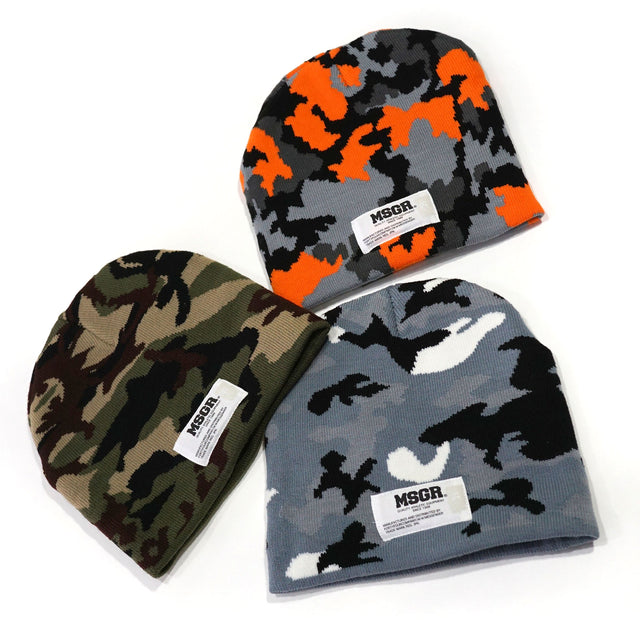 MSGR キャップ / CAMO BEANIE