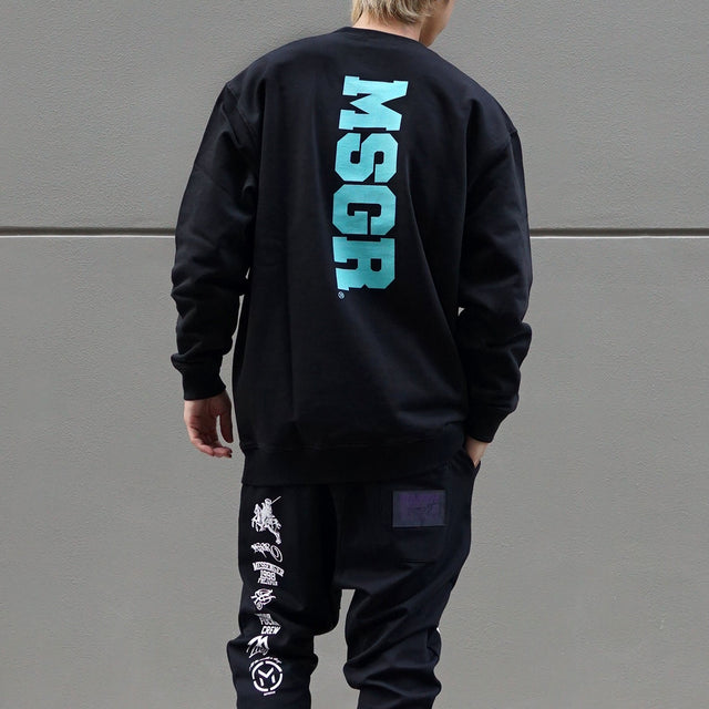 MSGR トレーナー / VIRTICAL LOGO 10oz PILE CREW