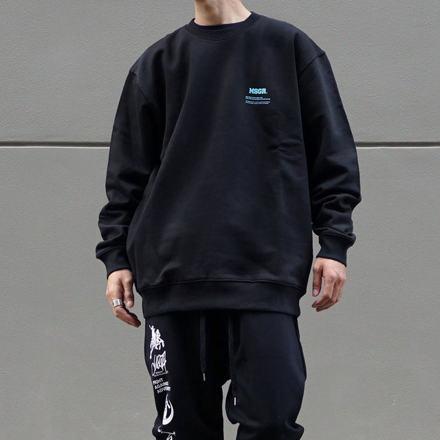 MSGR トレーナー / VIRTICAL LOGO 10oz PILE CREW