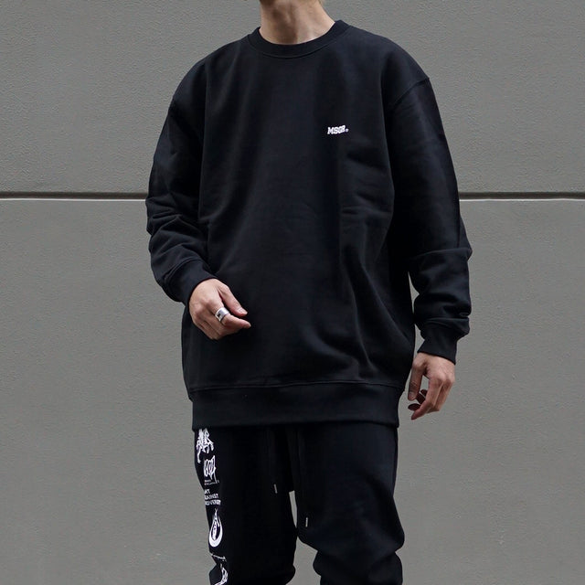MSGR トレーナー / 4cm LOGO CREW