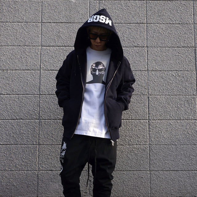 MSGR ジップパーカー / LOGO 12oz ZIP HOOD