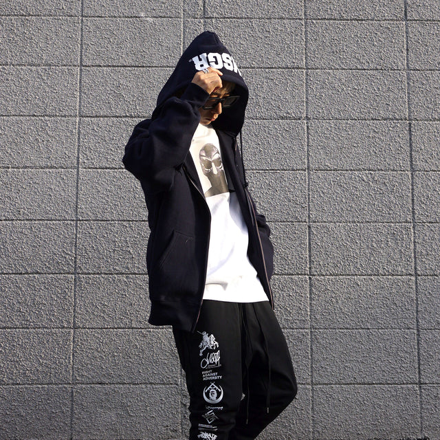 MSGR ジップパーカー / LOGO 12oz ZIP HOOD