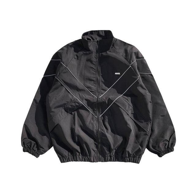 MSGR ジャケット / 90's REFRECTOR PIPING STAND JACKET