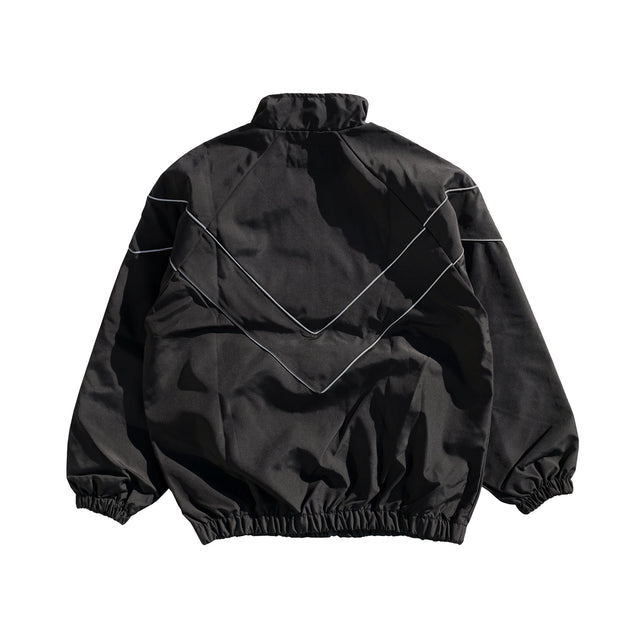 MSGR ジャケット / 90's REFRECTOR PIPING STAND JACKET