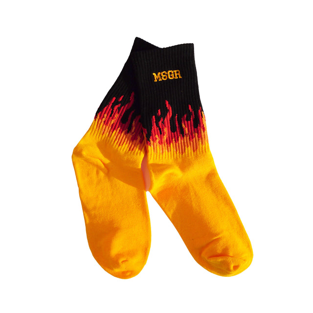 MSGR 靴下 / FLAME SOCKS